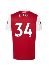 Arsenal Granit Xhaka #34 Fotballdrakt Hjemme Klær 2022-23 Korte ermer